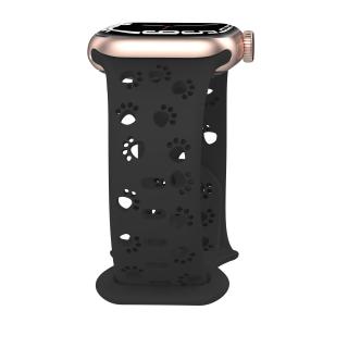 Řemínek s perforovanými pacičkami pro Apple Watch 42/44/45/46/49mm Barevná varianta: Černý