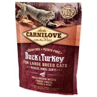 CARNILOVE Duck and Turkey Large Breed Cats Muscles, Bones, Joints