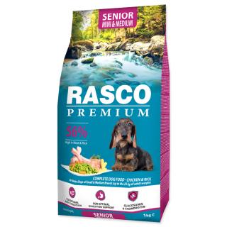 Granule RASCO Premium Senior Mini & Medium kuře s rýží