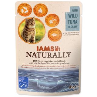 Kapsička IAMS Naturally tuňák v omáčce