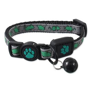 Obojek ACTIVE CAT Reflective limetka XXS