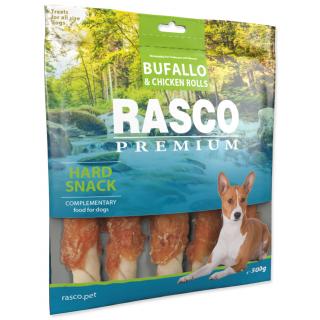 Pochoutka RASCO Premium bůvolí tyčinky obalené kuřecím masem L