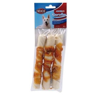 Tyčinky TRIXIE Dog Denta Fun s kachním masem 17 cm