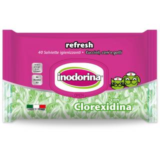 Ubrousky INODORINA čistící Chlorhexidin