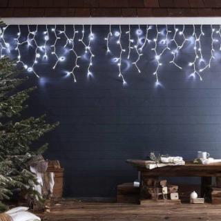 192 LED ZÁVESNÁ SVETELNÁ REŤAZ (TEPLÁ BIELA)
