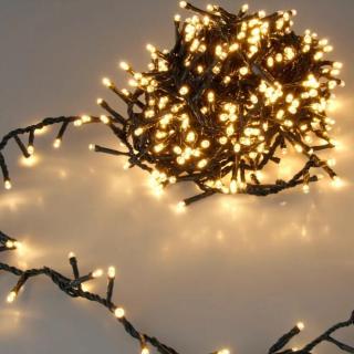 200 LED SVETELNÁ REŤAZ (TEPLÁ BIELA) - PREPÁJATEĽNÁ