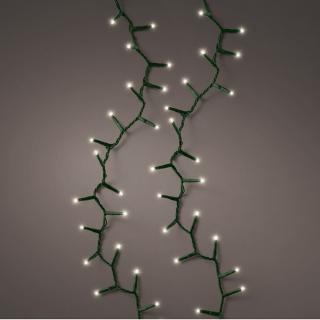 500 LED SVETELNÁ REŤAZ S 8 FUNKCIAMI (STUDENÁ BIELA)