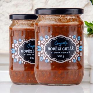 ČONGRÁDY - PIVOVARNÍCKY HOVÄDZÍ GULÁŠ (500 G)