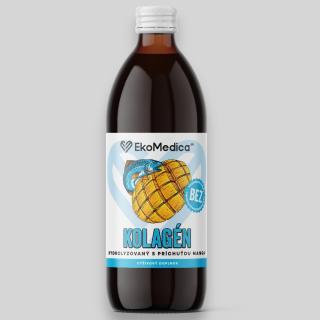 EKOMEDICA - HYDROLYZOVANÝ KOLAGÉN S PRÍCHUŤOU MANGA (0,5 L)
