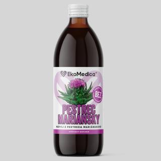 EKOMEDICA - NÁPOJ Z PESTRECA MARIÁNSKEHO (0,5 L)