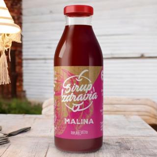 EKOMEDICA - SIRUP ZDRAVIA - MALINA (0,3 L)