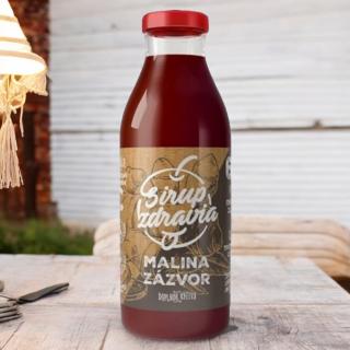 EKOMEDICA - SIRUP ZDRAVIA - MALINA A ZÁZVOR (0,3 L)