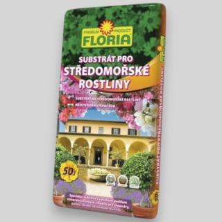 FLORIA - SUBSTRÁT NA LEVANDULE A STREDOMORSKÉ RASTLINY(50 LITROV)