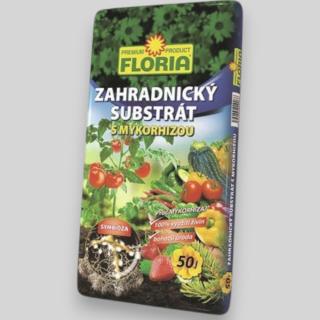 FLORIA - ZÁHRADNÍCKY SUBSTRÁT S MYKORHÍZOU (50 LITROV)