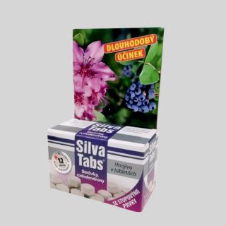 HNOJIVO SILVA TABS - ČUČORIEDKA, RODODENDRON (250 G)