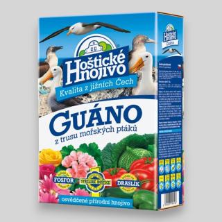 HOŠTICKÉ HNOJIVO - GUÁNO (1 KG)