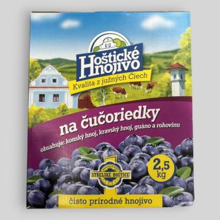 HOŠTICKÉ HNOJIVO - HNOJIVO NA ČUČORIEDKY (2,5 KG)