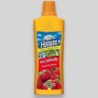 HOŠTICKÉ HNOJIVO - NA JAHODY (500 ML)