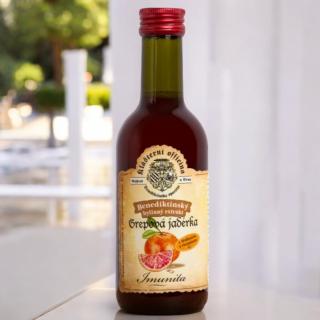 KLÁŠTERNÍ OFFICÍNA - BENEDIKTÍNSKY BYLINNÝ EXTRAKT Z GREPOVÝCH JADIER (0,25 L)