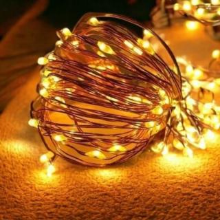 LED SVETELNÁ REŤAZ - 240 DIÓD (TEPLÁ BIELA)