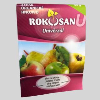 ROKOSAN - HNOJIVO UNIVERZÁL OVOCNÉ STROMY - JABLONE, HRUŠKY (50 G)