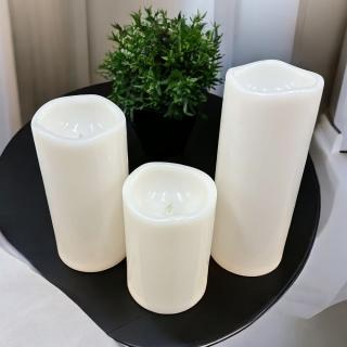 SADA LED SVIEČOK S FUNKCIOU ČASOVAČA (3 KS)