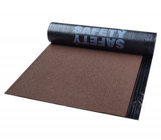 Asfaltový modifikovaný pás SAFETY PLAST COLOR hnědý mix 4 mm (8m2/rol)