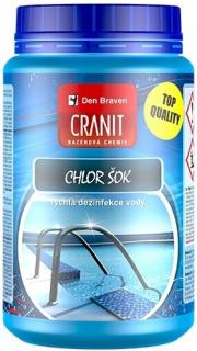 Bazénová chemie Cranit Chlor šok 1 kg Den Braven