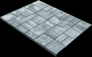 Betonová skladebná dlažba DITON KOMBI 6 cm marmo 1,08 m²