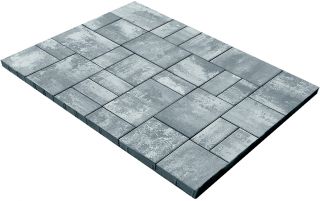 Betonová skladebná dlažba DITON KOMBI 8 cm marmo 1,08 m²