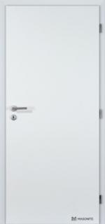 Bílé jednokřídlé lakované dveře CLARA hladké DTD DOORNITE