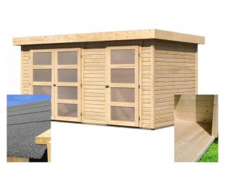 Dřevěný domek KARIBU MÜHLENTRUP 4,04 x 2,17 m