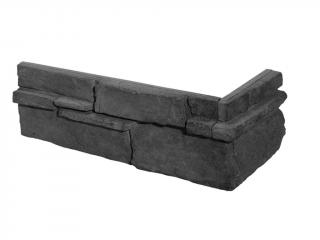 Exteriérový rohový betonový obklad imitace kamene GRENADA 5 Stegu