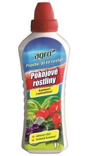 Hnojivo kapalné Pokojové rostliny 1 l AGRO