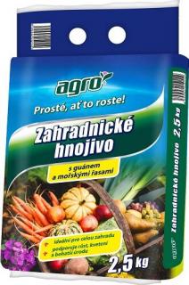 Hnojivo zahradnické 2,5 kg AGRO