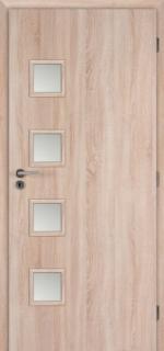 Interiérové dveře folie DOORNITE 60 cm GIGA sklo
