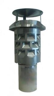 Komínová hlavice EKON se vsuvkou 180 mm nerezová