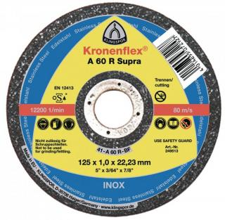 Kotouč řezný 125 x 1 x 22 mm nerez / ocel