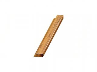 Lišta "J" k ocelovému podbití 2000 mm ZLATÝ DUB (dřevodekor)