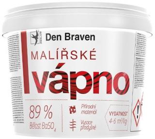 Malířské vápno bílé 11 kg Den Braven T150