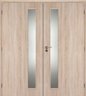 MASONITE Dveře protipožární 145 cm Laminované VERTIKA EW30