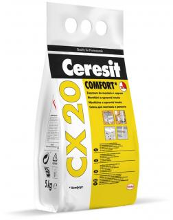 Montážní a opravná malta CX 20 rychletvrdnoucí 5 kg Ceresit pytel