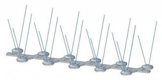 Ochranné hroty proti ptákům d. 33cm / š.10-16cm 4-hrotový systém