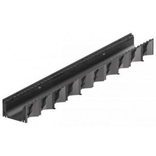 Odvodňovací plastový žlab ACO HEXASELF A15 bez mříže 1000 x 129 x 79 mm