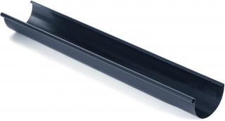 Okapový žlab EVROMAT 333 mm pozinkovaný lakovaný 2 m RAL 7016 antracit