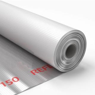 Parotěsná fólie KRUMBER REFLEX AL 110 g/m² s mřížkou 1,5 x 20 m