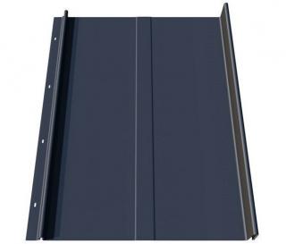 Plechová krytina střešní panel Blachotrapez RETRO 38/315 0,6 Aluminium MAT