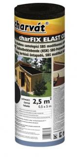 Samolepící asfaltový pás charFIX ELAST COOLna černý 0,5x5 m 3,3 mm