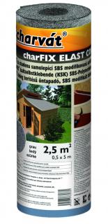 Samolepící asfaltový pás charFIX ELAST COOLna šedý 0,5x5 m 3,3 mm