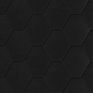 Samolepící střešní asfaltový šindel UNI STRONG HEXAGONAL grafit